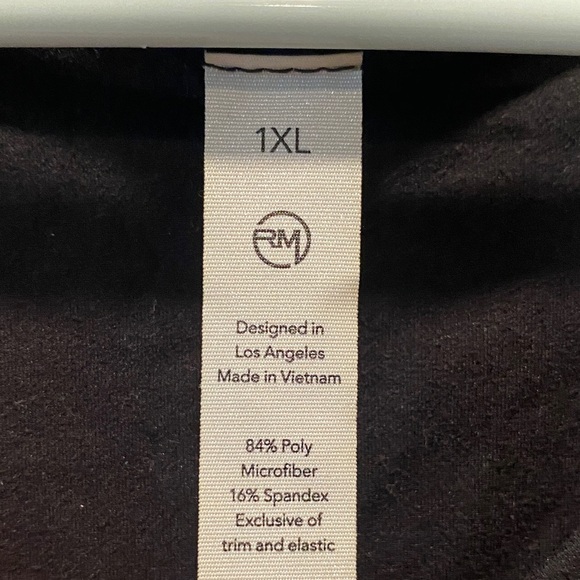 Athletic Black Sleeveless Dress by Rae Mode size 1X - Picture 2 of 4